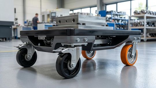 Jak dobrać kółka do wózka transportowego?