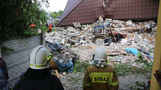 Jak doszło do wybuchu gazu w Chodlu? Policjanci sprawdzali miejsce tragedii