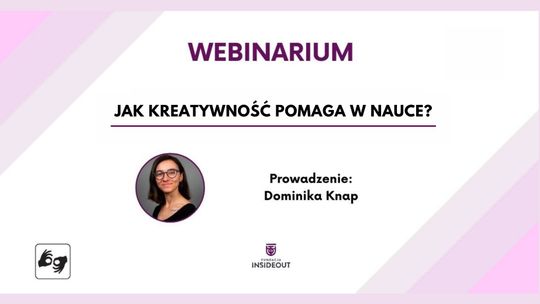 Jak kreatywność pomaga w nauce? Bezpłatne webinarium