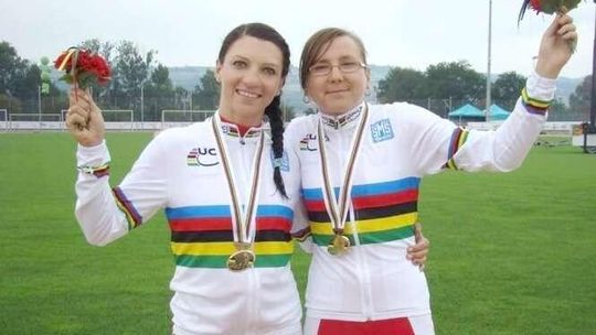 Jak się ściga na tandemie? Kolarze z Lublina złotymi medalistami