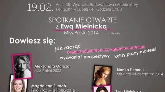 Jak zostać modelką? Spotkanie na Politechnice Lubelskiej