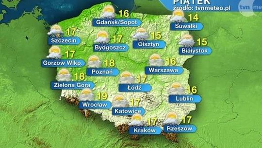Jaka będzie pogoda w piątek, sobotę i niedzielę?