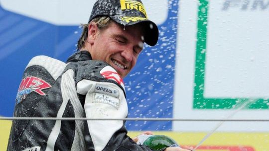 James Ellison z Bogdanka PTR Honda na podium mistrzostw świata