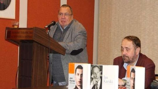 Jan Karski na Manhattanie. Promocja biografii bohatera