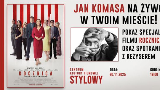 Jan Komasa w Zamościu. Reżyser przyjedzie na specjalny pokaz