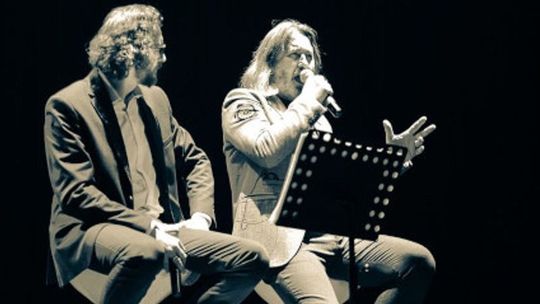 Jan Kondrak i Adam Szabat. Koncert "Pieśni Kresów Naszych" w Teatrze Starym