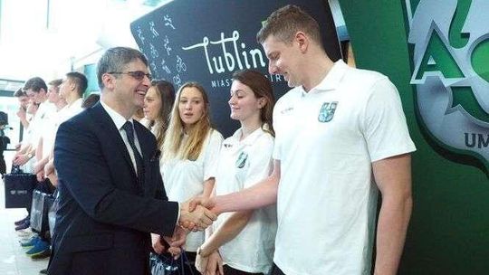 Jan Świtkowski i Ludwika Szynal w AZS UMCS Lublin (zdjęcia)