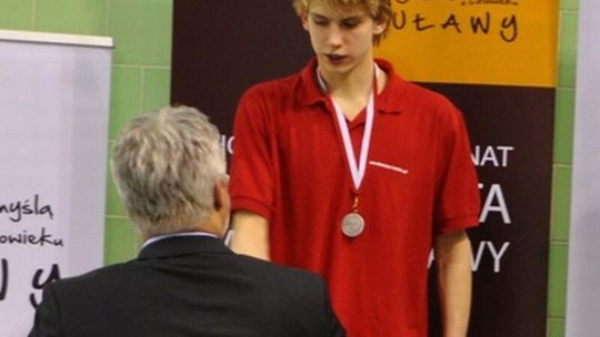 Jan Świtkowski zdobył drugi srebrny medal na mistrzostwach Polski w pływaniu