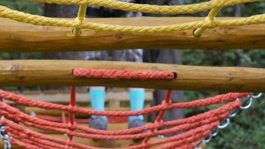 Janów Lubelski: Park linowy nad Zalewem Janowskim