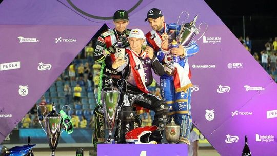 Janowski, Dudek i Zmarzlik najlepsi w Indywidualnych Mistrzostwach Polski [zdjęcia z ceremonii zamknięcia]