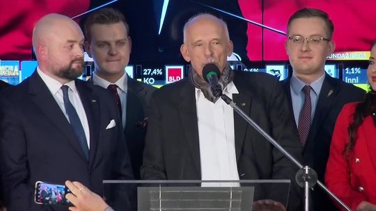 Janusz Korwin-Mikke: Graliśmy jako jedna drużyna [wideo]