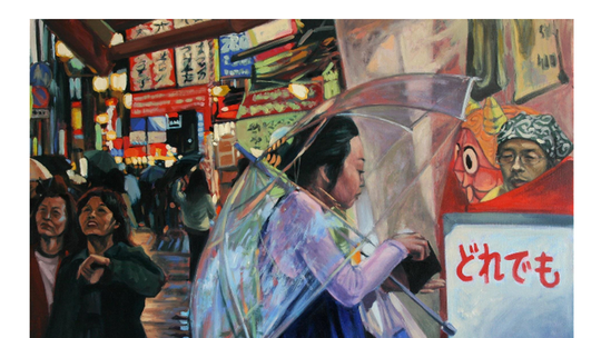 "Japanorama" - wystawa malarstwa w Zamościu