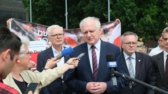 Jarosław Gowin w Lublinie: Wybór prezydenta Andrzeja Dudy daje szanse na trzy lata stabilności