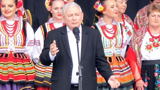 Jarosław Kaczyński na pikniku rodzinnym PiS w Chełmie [zdjęcia]