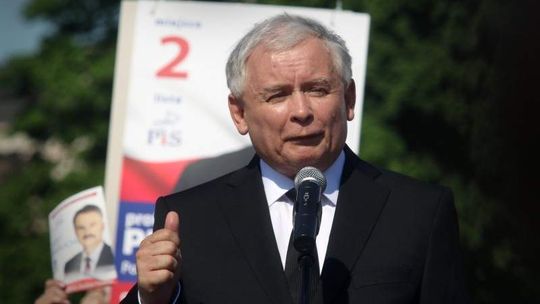 Jarosław Kaczyński u samorządowców w Białej Podlaskiej