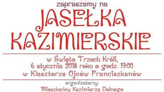Jasełka Kazimierskie w Klasztorze Franciszkanów
