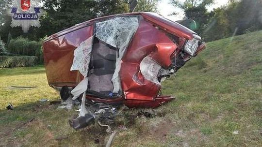 Jazda próbna zakończyła się wypadkiem. Cztery osoby w szpitalu