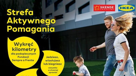 Jeden kilometr to 20 zł wsparcia. Strefa aktywnego pomagania w SKENDE 