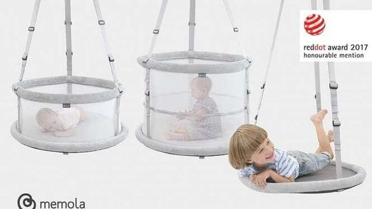 Jeden z najlepiej zaprojektowanych produktów na świecie: Kołysko-huśtawka, która rośnie wraz z dzieckiem