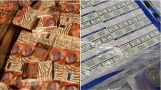 Jeden z największych przemytów w 2020 roku. Papierosy między napojami gazowanymi