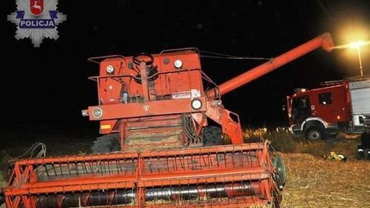 Jeden zginął pod kombajnem, drugi pod przyczepą. Wypadki rolników