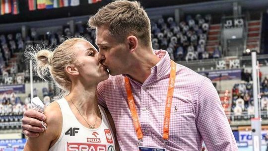 Jedna z gwiazd AZS UMCS Lublin bez medalu, ale z pierścionkiem. Zaręczyny na bieżni