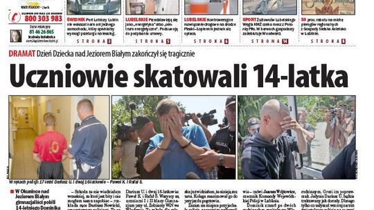 Jedynka Dziennik Wschodniego z 3 czerwca 2011 r.