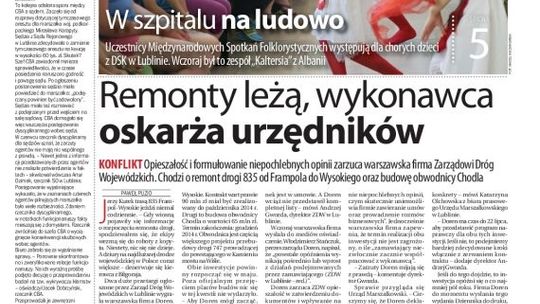 Jedynka Dziennika Wschodniego