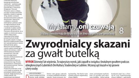 Jedynka Dziennika Wschodniego z 10 lipca 2013