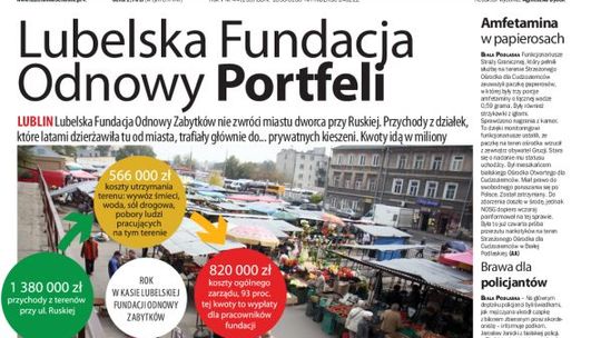 Jedynka Dziennika Wschodniego z 10 listopada 2012