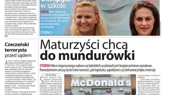 Jedynka Dziennika Wschodniego z 11 czerwca 2013