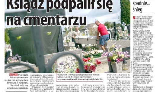 Jedynka Dziennika Wschodniego z 11 sierpnia 2012