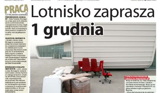 Jedynka Dziennika Wschodniego z 17 listopada 2012