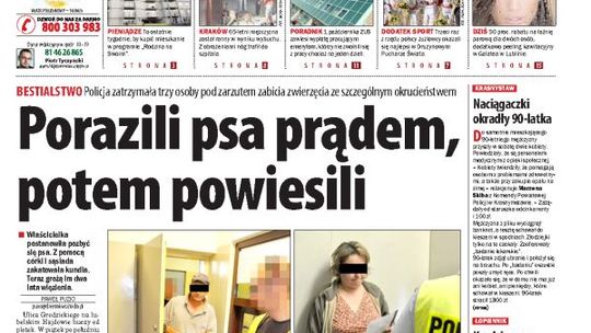 Jedynka Dziennika Wschodniego z 18 lipca 2011 roku