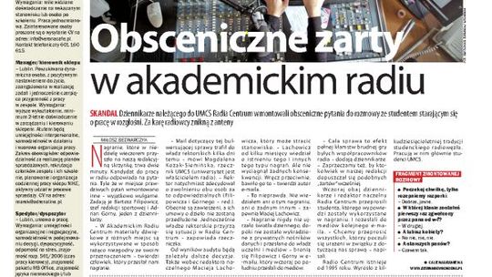 Jedynka Dziennika Wschodniego z 19 marca 2013