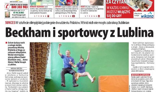 Jedynka Dziennika Wschodniego z 20 marca 2012