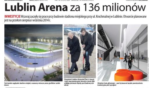 Jedynka Dziennika Wschodniego z 22 grudnia 2012