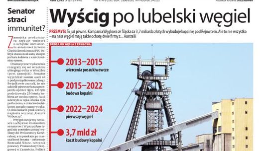 Jedynka Dziennika Wschodniego z 23 lutego 2013