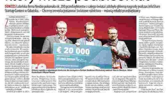 Jedynka Dziennika Wschodniego z 23 maja 2016