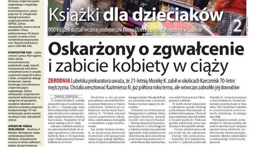 Jedynka Dziennika Wschodniego z 26 lutego 2013