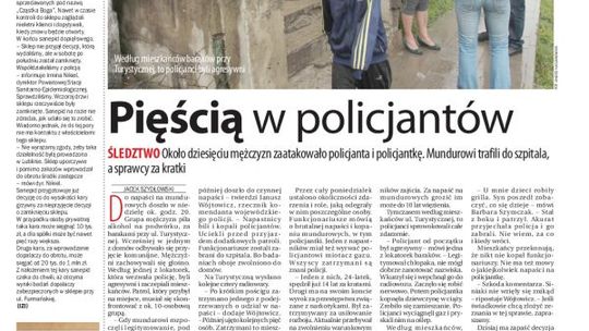 Jedynka Dziennika Wschodniego z 28 maja 2013