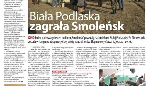 Jedynka Dziennika Wschodniego z 29 kwietnia 2013