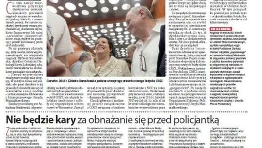 Jedynka Dziennika Wschodniego z 30 lipca 2015 roku