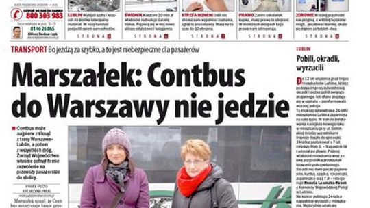 Jedynka Dziennika Wschodniego z 4 stycznia 2010 r.