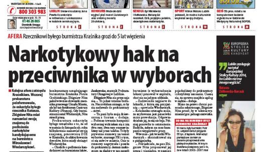 Jedynka Dziennika Wschodniego z 5 maja 2011