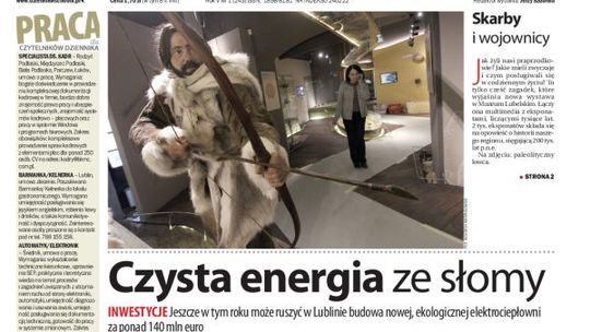 Jedynka Dziennika Wschodniego z 5 stycznia 2013