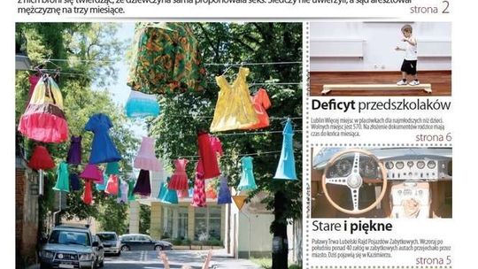 Jedynka Dziennika Wschodniego z 6 czerwca 2015 r.