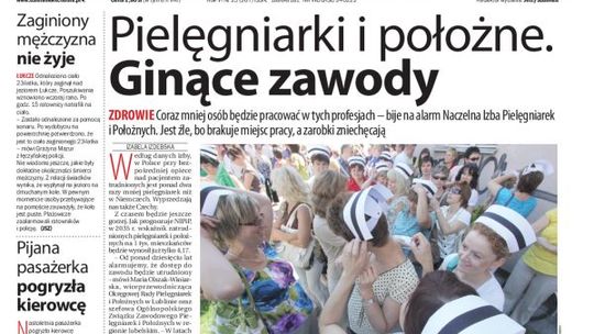 Jedynka Dziennika Wschodniego z 6 lipca 2013