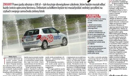 Jedynka Dziennika Wschodniego z 6 sierpnia 2015 r.