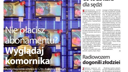 Jedynka Dziennika Wschodniego z 7 września 2012